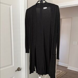 Cielo Charcoal Duster Cardigan